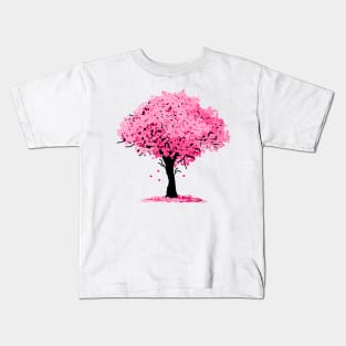 Sakura Tree Kids T-Shirt